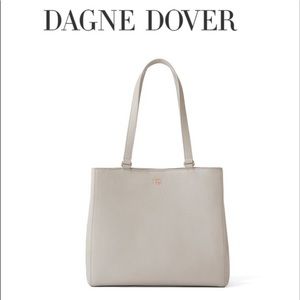 Dagne Dover Allyn Tote in Bone Leather in size Medium